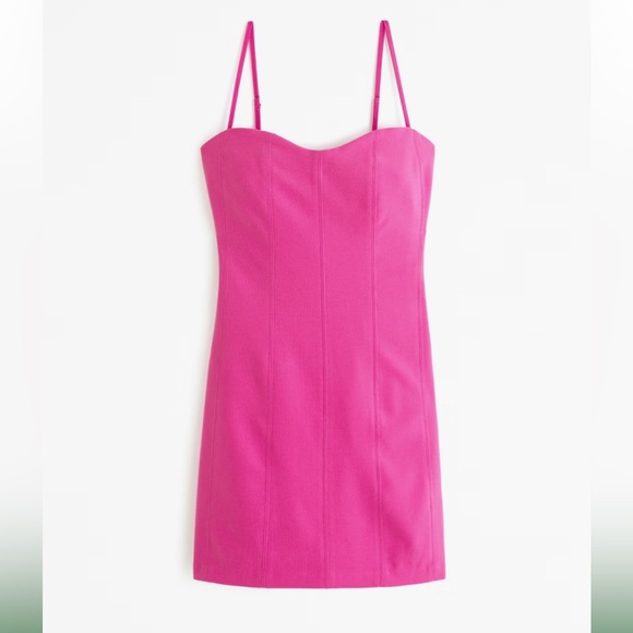 Abercrombie and fitch “Corset Clasp-Back Mini Dress” - Picture 3 of 7